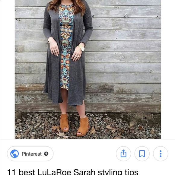SOLD**** Lularoe Sarah duster cardigan - Picture 7 of 7